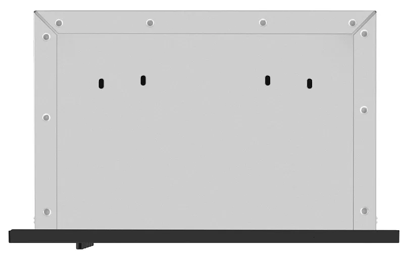 Вытяжка кухонная MEFERI SMARTBOX45BK POWER, 45 см, встраиваемая, черная, производительность 900 м3/ч, 3 скорости, низкий уровень шума, режимы отвод и рециркуляция, гарантия 3 года