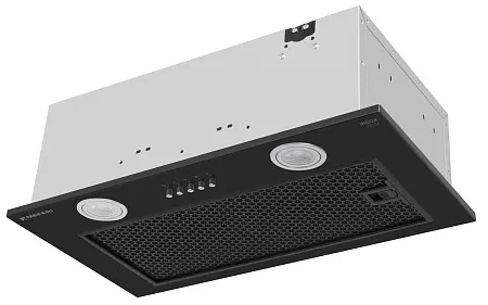 Вытяжка кухонная MEFERI INBOX52BK POWER, 52 см, встраиваемая, черная, производительность 900 м3/ч, 3 скорости, низкий уровень шума, режимы отвод и рециркуляция, гарантия 3 года Вытяжка кухонная MEFERI INBOX52BK POWER, 52 см, встраиваемая, черная, производительность 900 м3/ч, 3 скорости, низкий уровень шума, режимы отвод и рециркуляция, гарантия 3 года
