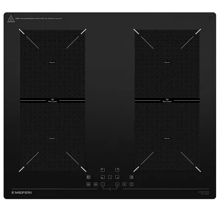 Варочная панель индукционная MEFERI MIH604BK MATT ULTRA матовое покрытие Варочная панель индукционная MEFERI MIH604BK MATT ULTRA матовое покрытие
