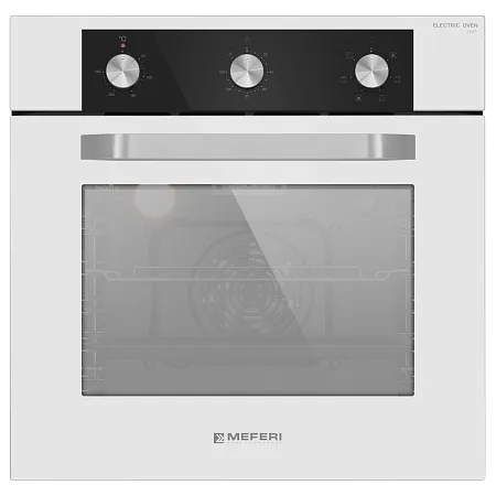 Духовой шкаф электрический MEFERI MEO606WH LIGHT Духовой шкаф электрический MEFERI MEO606WH LIGHT