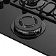 Варочная панель газовая MEFERI MGH604BK GLASS ULTRA