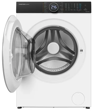 Стиральная машина с сушкой 2 в 1, инвертором и паром MEFERI MFWD1071216WH COMFORT PLUS (модификация 2026 года) отдельностоящая белая, с прямым приводом, загрузка 10 кг стирка, 7 кг сушка Стиральная машина с сушкой 2 в 1, инвертором и паром MEFERI MFWD1071216WH COMFORT PLUS (модификация 2026 года) отдельностоящая белая, с прямым приводом, загрузка 10 кг стирка, 7 кг сушка