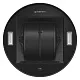 Вытяжка кухонная цилиндрическая настенная MEFERI TUBE35BK ULTRA, 35 см, черная, производительность 1200 м3/ч, 3 скорости, низкий уровень шума, режимы отвод и рециркуляция, гарантия 3 года