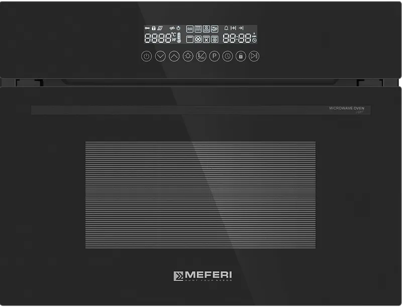 Духовой шкаф электрический MEFERI MEO608BK MICROWAVE - изображение dukhovoy_shkaf_elektricheskiy_meo608bk_microwave  