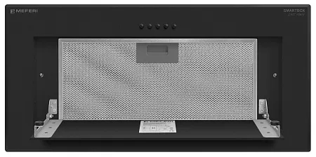 Вытяжка кухонная MEFERI SMARTBOX60BK GLASS POWER, 60 см, встраиваемая, черная, стекло, производительность 900 м3/ч, 3 скорости, низкий уровень шума, режимы отвод и рециркуляция, гарантия 3 года Вытяжка кухонная MEFERI SMARTBOX60BK GLASS POWER, 60 см, встраиваемая, черная, стекло, производительность 900 м3/ч, 3 скорости, низкий уровень шума, режимы отвод и рециркуляция, гарантия 3 года