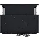 Вытяжка телескопическая кухонная MEFERI SLIDEBOX60BK LIGHT, 60 см, черный, производительность 650 м3/ч, 2 скорости, низкий уровень шума, режимы отвод и рециркуляция, гарантия 3 года