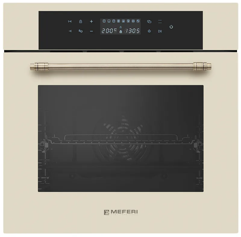 Духовой шкаф электрический MEFERI MEO6010BG RETRO - изображение dukhovoy_shkaf_elektricheskiy_meo6010bg_retro  