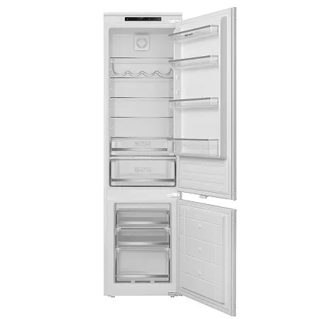 Холодильник встраиваемый MEFERI MBR193 LOW FROST LIGHT, двухкамерный, двухдверный, перенавешиваемые двери, с зоной свежести Холодильник встраиваемый MEFERI MBR193 LOW FROST LIGHT, двухкамерный, двухдверный, перенавешиваемые двери, с зоной свежести