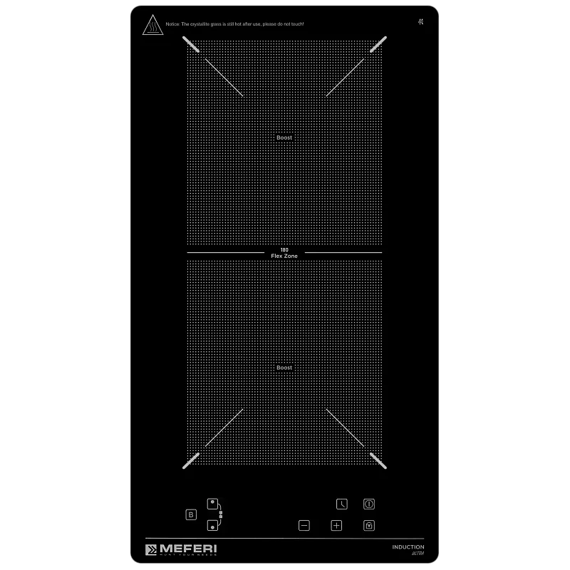 Варочная панель индукционная MEFERI MIH302BK ULTRA - изображение varochnaya_panel_induktsionnaya_mih302bk_ultra  