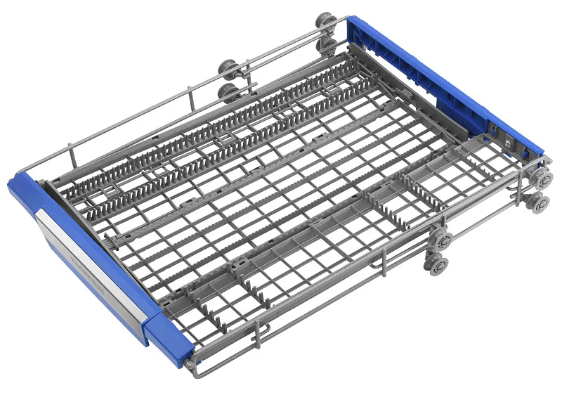 Посудомоечная машина узкая встраиваемая MEFERI MDW4573 COMFORT, 45 см, 10 комплектов посуды, с автооткрыванием, с аквастопом, луч на полу, внутренняя подсветка,отсрочка, таймер