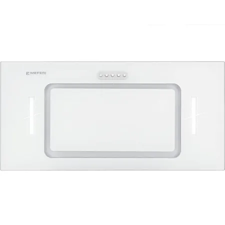 Вытяжка кухонная MEFERI INBOX60WH GLASS ULTRA, 60 см, встраиваемая, белая, стекло, производительность 900 м3/час, низкий уровень шума, режимы отвод и циркуляция, гарантия 3 года Вытяжка кухонная MEFERI INBOX60WH GLASS ULTRA, 60 см, встраиваемая, белая, стекло, производительность 900 м3/час, низкий уровень шума, режимы отвод и циркуляция, гарантия 3 года