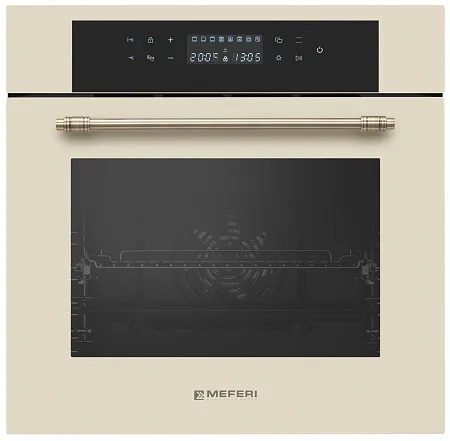Духовой шкаф электрический MEFERI MEO6010BG RETRO
