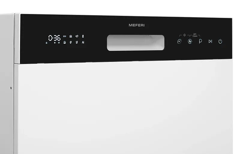 Посудомоечная машина настольная отдельностоящая MEFERI MDW4581WH FS COMPACT POWER