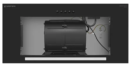 Вытяжка кухонная MEFERI SMARTBOX60BK POWER, 60 см, встраиваемая, черная, производительность 900 м3/ч, 3 скорости, низкий уровень шума, режимы отвод и рециркуляция, гарантия 3 года Вытяжка кухонная MEFERI SMARTBOX60BK POWER, 60 см, встраиваемая, черная, производительность 900 м3/ч, 3 скорости, низкий уровень шума, режимы отвод и рециркуляция, гарантия 3 года