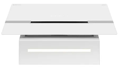 Вытяжка кухонная MEFERI AIRBOX60WH COMFORT PLUS, 60 см, наклонная, белая, стекло, производительность 1200 м3/ч, 3 скорости, низкий уровень шума, режимы отвод и рециркуляция, гарантия 3 года Вытяжка кухонная MEFERI AIRBOX60WH COMFORT PLUS, 60 см, наклонная, белая, стекло, производительность 1200 м3/ч, 3 скорости, низкий уровень шума, режимы отвод и рециркуляция, гарантия 3 года