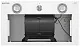Вытяжка кухонная MEFERI INBOX52WH PUSH COMFORT, 52 см, встраиваемая, белая, производительность 950 м3/ч, 3 скорости, с утапливаемым переключателем, низкий уровень шума, режимы отвод и рециркуляция, гарантия 3 года