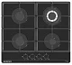 Варочная панель газовая MEFERI MGH604BK GLASS POWER Варочная панель газовая MEFERI MGH604BK GLASS POWER