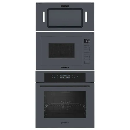 Комплект встраиваемой техники MEFERI 60см серый MS60GR31 Комплект встраиваемой техники MEFERI 60см серый MS60GR31