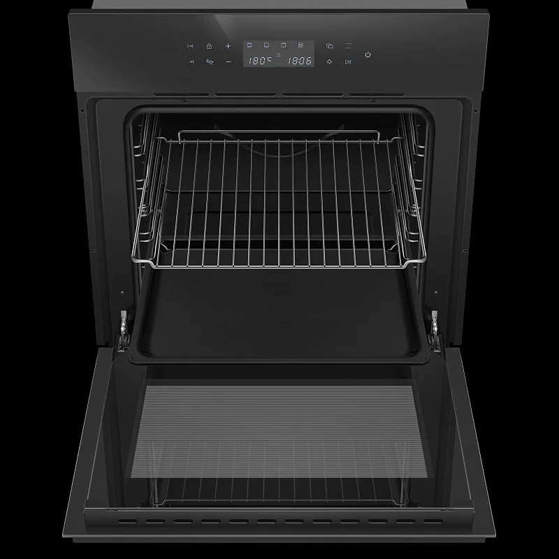 Комплект встраиваемой техники 60см черный MEFERI MS60BK72