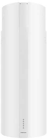 Вытяжка кухонная цилиндрическая островная MEFERI TUBE40WH ISLA POWER, 40 см, белая, производительность 850 м3/ч, 3 скорости, низкий уровень шума, режимы отвод и рециркуляция, гарантия 3 года Вытяжка кухонная цилиндрическая островная MEFERI TUBE40WH ISLA POWER, 40 см, белая, производительность 850 м3/ч, 3 скорости, низкий уровень шума, режимы отвод и рециркуляция, гарантия 3 года