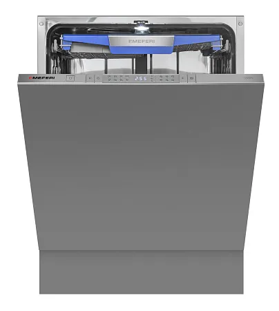 Посудомоечная машина встраиваемая с инвертором MEFERI MDW6083 COMFORT PLUS, 60 см, 14 комплектов посуды, с автооткрыванием, с аквастопом, луч на полу, внутренняя подсветка, половинная загрузка, отсрочка Посудомоечная машина встраиваемая с инвертором MEFERI MDW6083 COMFORT PLUS, 60 см, 14 комплектов посуды, с автооткрыванием, с аквастопом, луч на полу, внутренняя подсветка, половинная загрузка, отсрочка