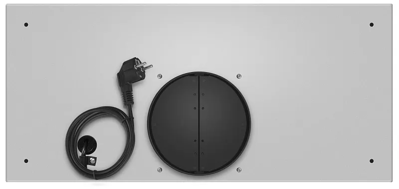 Вытяжка кухонная MEFERI INBOX60BK COMFORT PLUS, 60 см, встраиваемая, черная, производительность 1200 м3/ч, 3 скорости, низкий уровень шума, режимы отвод и рециркуляция, гарантия 3 года