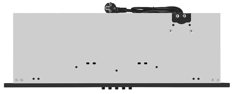 Вытяжка кухонная MEFERI SMARTBOX60BK POWER, 60 см, встраиваемая, черная, производительность 900 м3/ч, 3 скорости, низкий уровень шума, режимы отвод и рециркуляция, гарантия 3 года