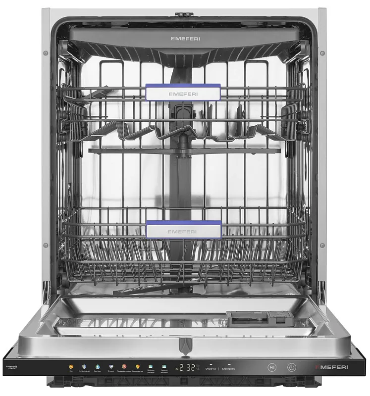 Посудомоечная машина встраиваемая с инвертором MEFERI MDW6083 COMFORT