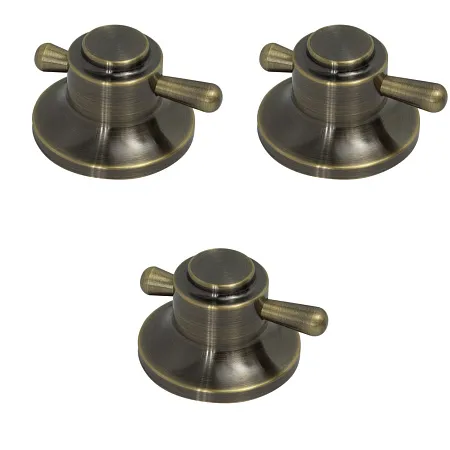 MEFERI Bronze Rustic Knobs3 ручки-переключатели бронза (3 шт. в упаковке) MEFERI Bronze Rustic Knobs3 ручки-переключатели бронза (3 шт. в упаковке)