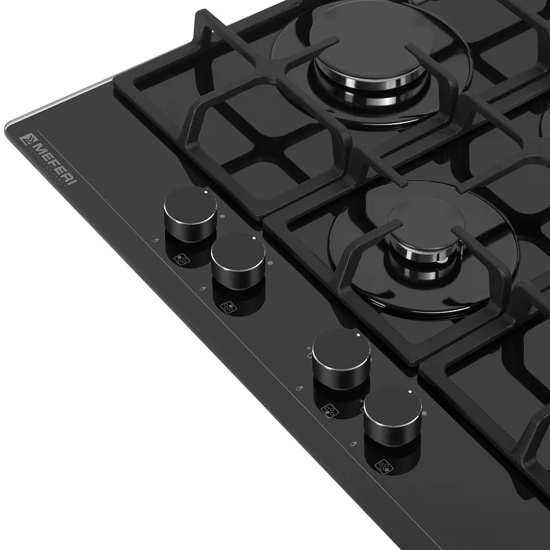 Комплект встраиваемой техники 60см черный MEFERI MS60BK11