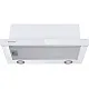 Вытяжка телескопическая кухонная MEFERI SLIDEBOX60WH GLASS ULTRA, 60 см, белая, стекло, производительность 850 м3/ч, 2 скорости, низкий уровень шума, режимы отвод и рециркуляция, гарантия 3 года