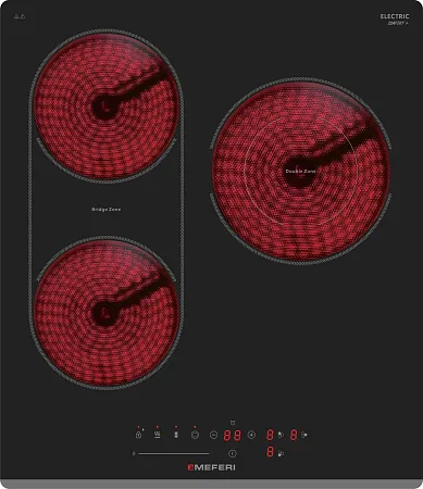 Варочная панель электрическая MEFERI MEH453BK COMFORT PLUS Варочная панель электрическая MEFERI MEH453BK COMFORT PLUS