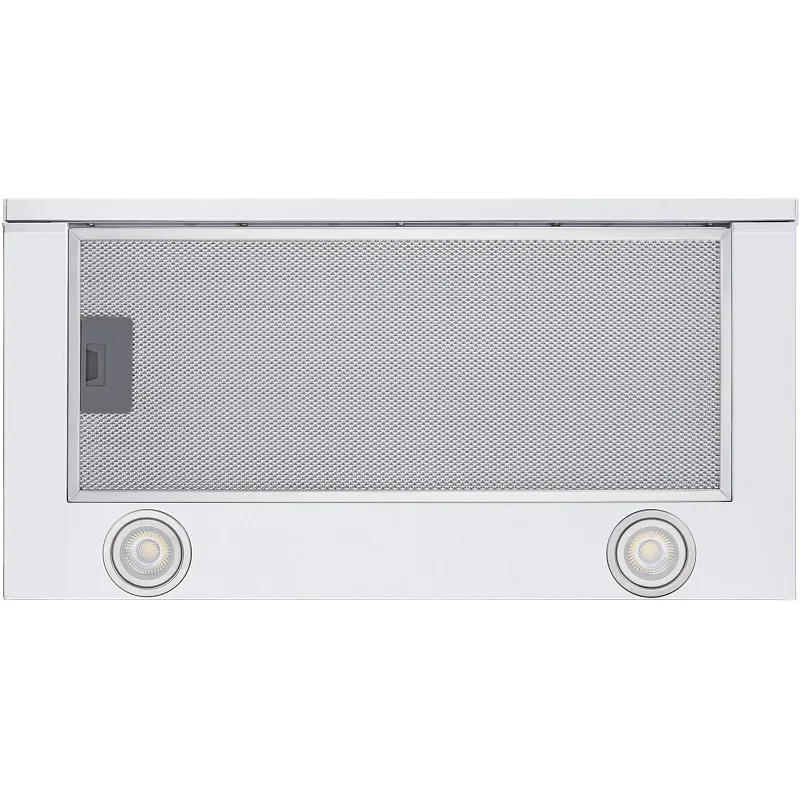 Вытяжка телескопическая кухонная MEFERI SLIDEBOX60WH POWER, 60 см, белая, производительность 850 м3/ч, 2 скорости, низкий уровень шума, режимы отвод и рециркуляция, гарантия 3 года