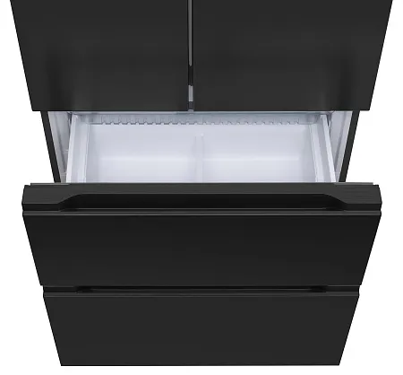 Холодильник отдельностоящий, с инвертором MEFERI MFR83BLACK IX TOTAL NO FROST FRENCH DOOR COMFORT, двухкамерный, с зоной свежести, с льдогенератором Холодильник отдельностоящий, с инвертором MEFERI MFR83BLACK IX TOTAL NO FROST FRENCH DOOR COMFORT, двухкамерный, с зоной свежести, с льдогенератором