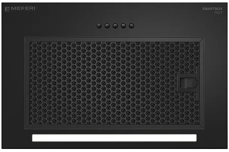 Вытяжка кухонная MEFERI SMARTBOX45BK POWER, 45 см, встраиваемая, черная, производительность 900 м3/ч, 3 скорости, низкий уровень шума, режимы отвод и рециркуляция, гарантия 3 года Вытяжка кухонная MEFERI SMARTBOX45BK POWER, 45 см, встраиваемая, черная, производительность 900 м3/ч, 3 скорости, низкий уровень шума, режимы отвод и рециркуляция, гарантия 3 года