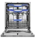 Посудомоечная машина встраиваемая с инвертором MEFERI MDW6083 COMFORT PLUS, 60 см, 14 комплектов посуды, с автооткрыванием, с аквастопом,  луч на полу, внутренняя подсветка, половинная загрузка, отсрочка