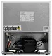 Холодильник отдельностоящий MEFERI MFR50WH MINI LIGHT, мини-бар