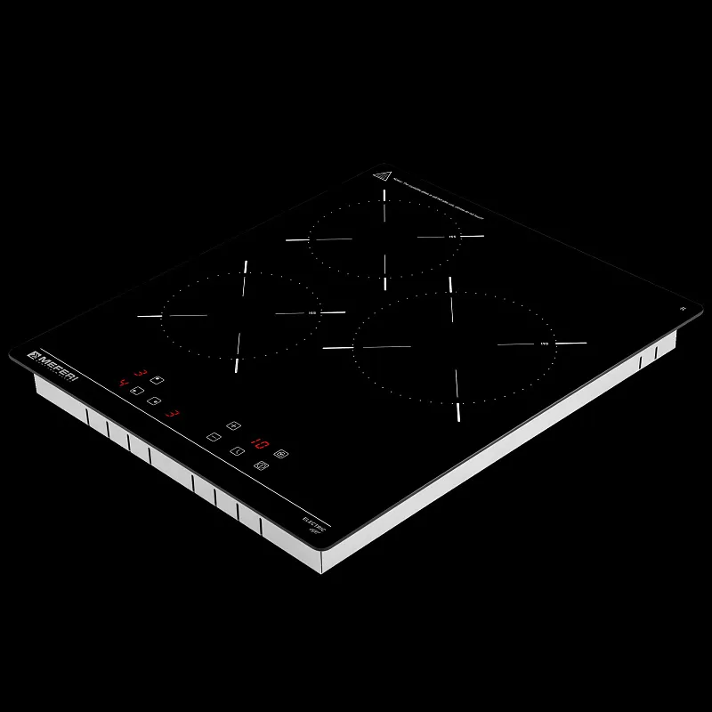 Комплект встраиваемой техники 45 см черный MEFERI MS45BK02