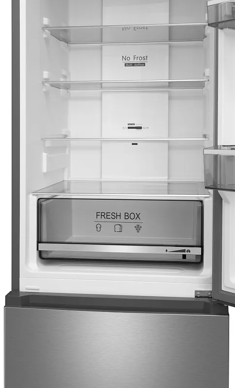 Холодильник отдельностоящий с инвертором MEFERI MFR185IX TOTAL NO FROST COMBI ULTRA