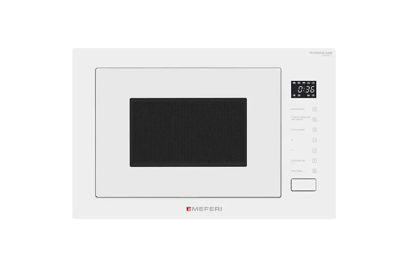 Микроволновая печь встраиваемая MEFERI MMO6028WH COMFORT PLUS - изображение mikrovolnovaya_pech_vstraivaemaya_mmo6028wh_comfort_plus  