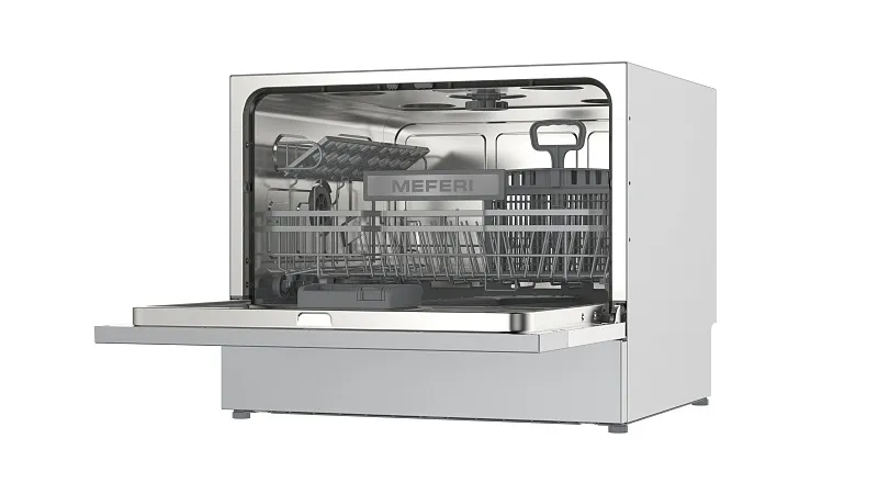Посудомоечная машина настольная отдельностоящая MEFERI MDW4581IX FS COMPACT POWER