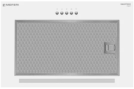 Вытяжка кухонная MEFERI SMARTBOX45WH POWER, 45 см, встраиваемая, белая, производительность 900 м3/ч, 3 скорости, низкий уровень шума, режимы отвод и рециркуляция, гарантия 3 года Вытяжка кухонная MEFERI SMARTBOX45WH POWER, 45 см, встраиваемая, белая, производительность 900 м3/ч, 3 скорости, низкий уровень шума, режимы отвод и рециркуляция, гарантия 3 года