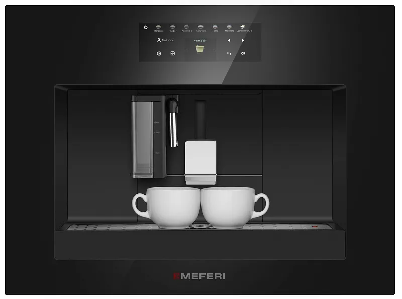 Кофемашина встраиваемая MEFERI MCM6010BK COMFORT PLUS