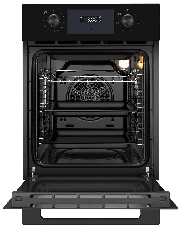 Комплект встраиваемой техники MEFERI 45см черный MS45BK26