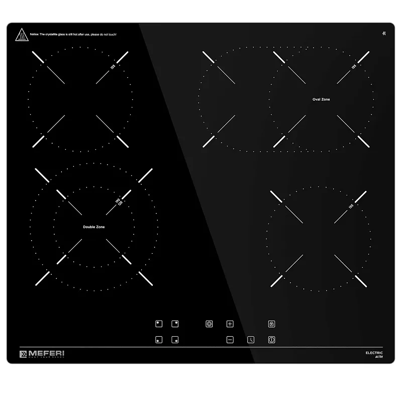 Комплект встраиваемой техники 60см черный MEFERI MS60BK72