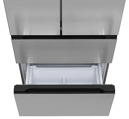 Холодильник отдельностоящий, с инвертором MEFERI MFR83IX TOTAL NO FROST FRENCH DOOR COMFORT, двухкамерный, с зоной свежести, с льдогенератором Холодильник отдельностоящий, с инвертором MEFERI MFR83IX TOTAL NO FROST FRENCH DOOR COMFORT, двухкамерный, с зоной свежести, с льдогенератором