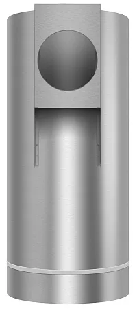 Вытяжка кухонная цилиндрическая настенная MEFERI TUBE35IX COMFORT, 35 см, серая, производительность 1200 м3/ч, 3 скорости, низкий уровень шума, режимы отвод и рециркуляция, гарантия 3 года Вытяжка кухонная цилиндрическая настенная MEFERI TUBE35IX COMFORT, 35 см, серая, производительность 1200 м3/ч, 3 скорости, низкий уровень шума, режимы отвод и рециркуляция, гарантия 3 года