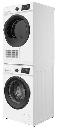 Колонна из стиральной и сушильной машин белая MEFERI MS10WH80 ULTRA Колонна из стиральной и сушильной машин белая MEFERI MS10WH80 ULTRA