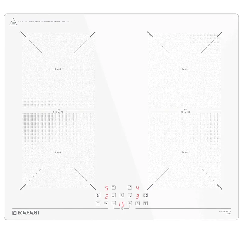 Варочная панель индукционная MEFERI MIH604WH ULTRA