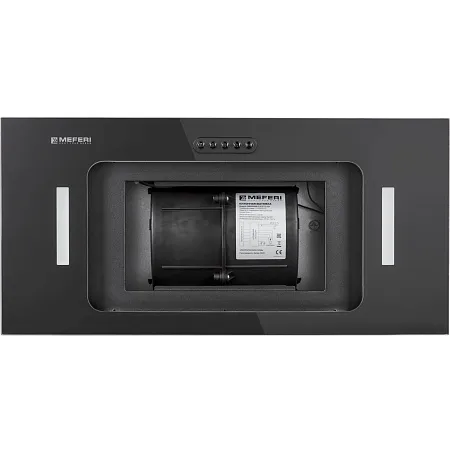 Вытяжка кухонная MEFERI INBOX60BK GLASS ULTRA, 60 см, встраиваемая, черная, стекло, производительность 900 м3/ч, 3 скорости, низкий уровень шума, режимы отвод и рециркуляция, гарантия 3 года Вытяжка кухонная MEFERI INBOX60BK GLASS ULTRA, 60 см, встраиваемая, черная, стекло, производительность 900 м3/ч, 3 скорости, низкий уровень шума, режимы отвод и рециркуляция, гарантия 3 года